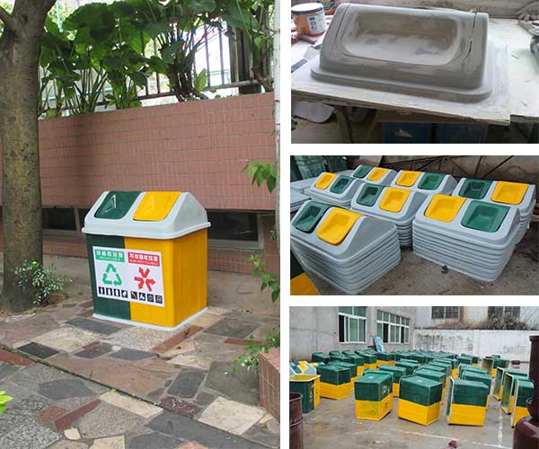 采購玻璃鋼戶外垃圾桶,認準(zhǔn)欣方圳垃圾桶廠家