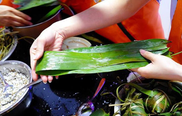 端午將至粽葉屬于什么垃圾可扔廚余垃圾桶嗎？